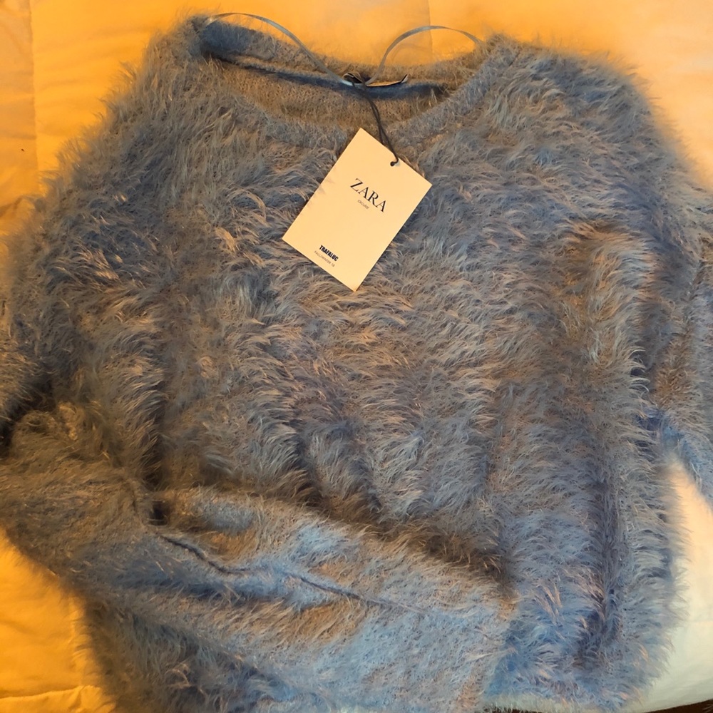 Blue Zara Sweater